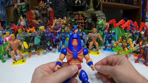 A Very Nice Addition To Cartoon Collection! Masters of the Universe Cartoon Collection Man-E-Faces!