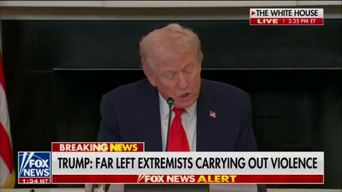 POTUS: "Charlie Kirk was assassinated by a far-left extremist who inscribed the words,