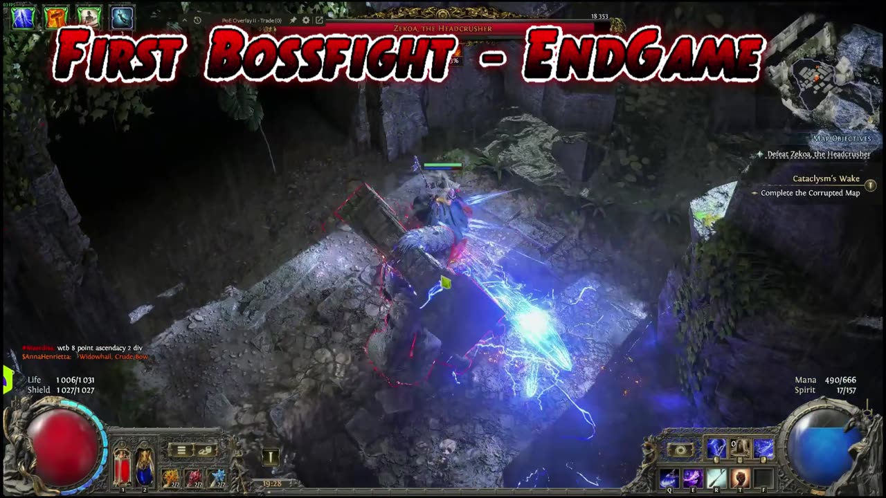 POE2 – First Boss Fight in Endgame (Chaos Level Max)