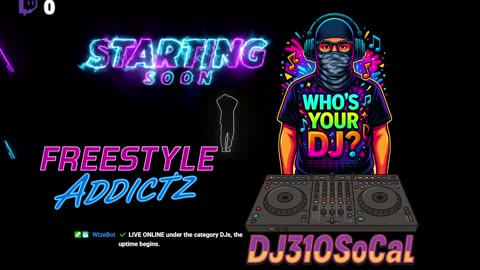 DJ310SoCal on Tuesday Vibez on Twitch Hosteg by DjJackRojo67