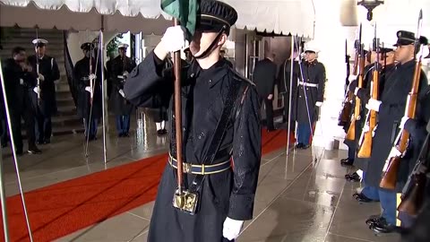 POTUS & FLOTUS welcome Saudi's Mohammed bin Salman