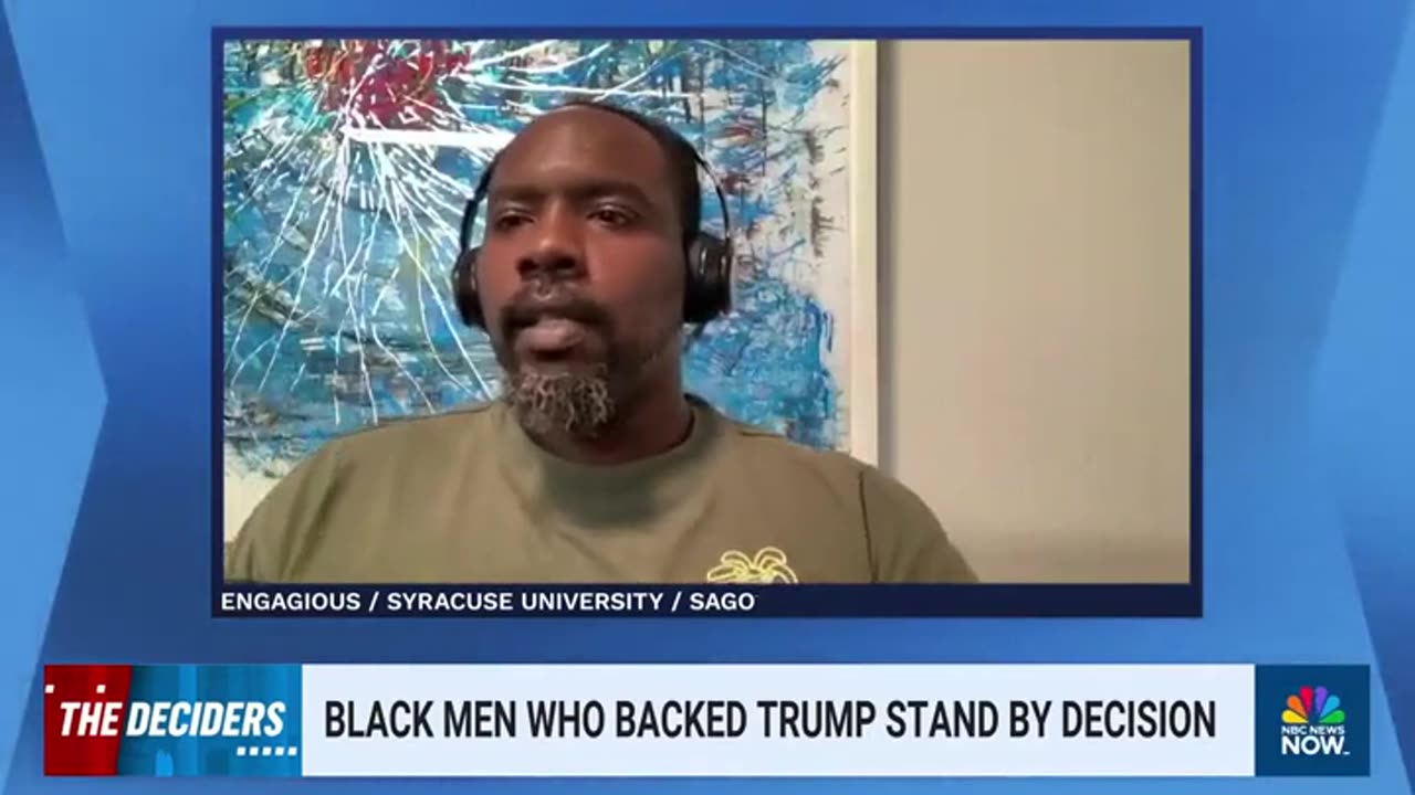 Swing-State Black Male Trump Voters Stand By Their Decision