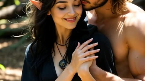 Elven Maiden and Her Mortal Lover, AI Video