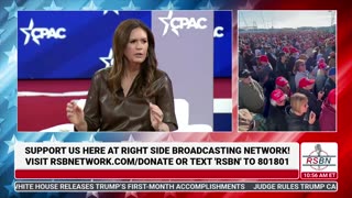 FULL INTERVIEW: Governor Sarah Huckabee Sanders & Mercedes Schlapp Speak at CPAC 2025 - 2/22/25