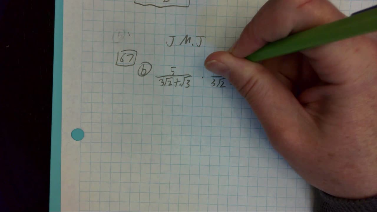 Saxon Algebra 2 Lesson 67 (b)