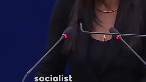 Who is this Greek hottie blowing up EU parliament?