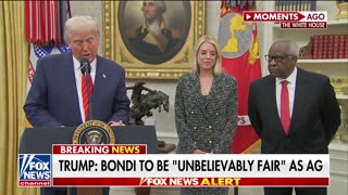 BREAKING: Pam Bondi sworn in as attorney general