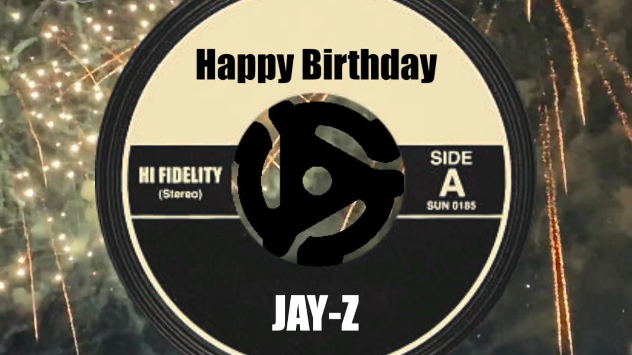 HAPPY BIRTHDAY to JAY-Z