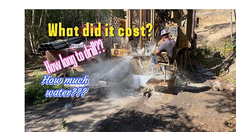 How expensive is a well? How deep and what are the various costs? We started drilling....