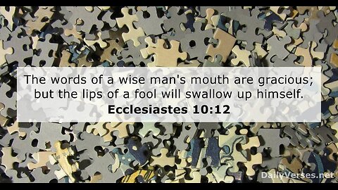 Ecclesiastes 10