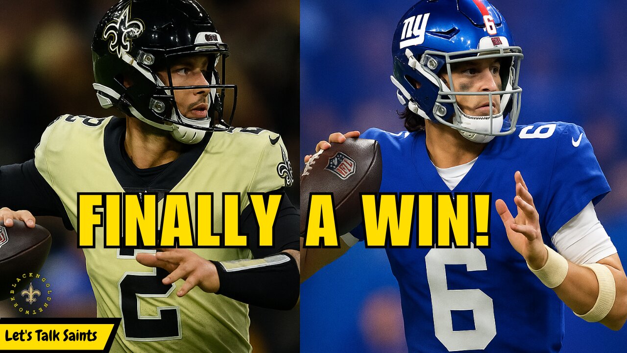 This Is the Week! Saints Break Through vs Giants | NFL Week 5
