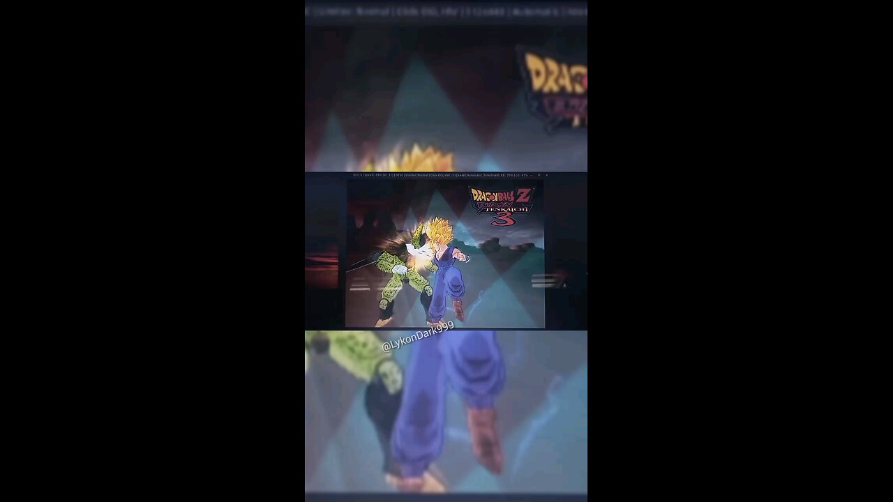 Jugando al DragonBall Z Budokai Tenkachi 3 en linux mint