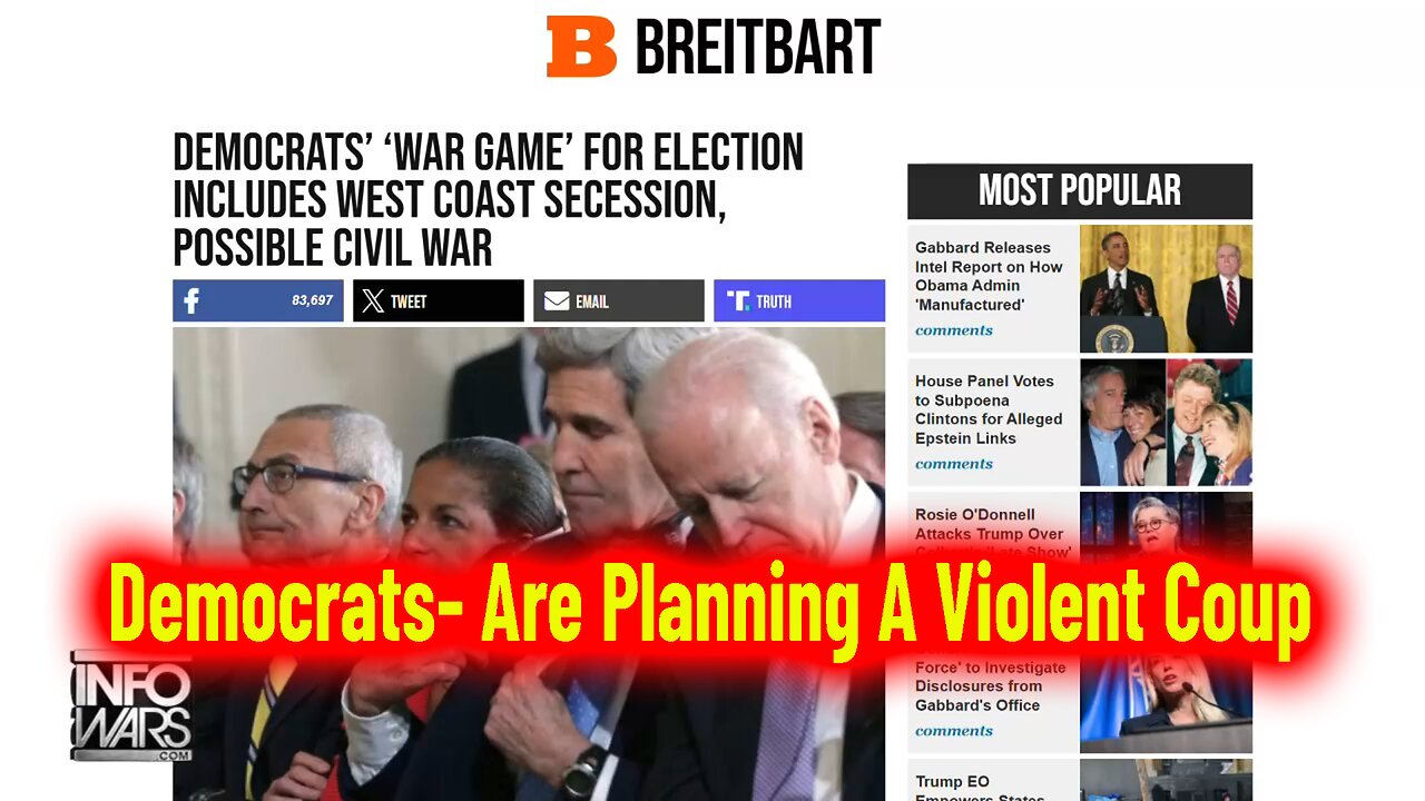 Democrats- Are Planning A Violent Coup