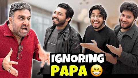 Ignoring Papa For 24 Hours On His Birthday 😂 | Gone Wrong 😰