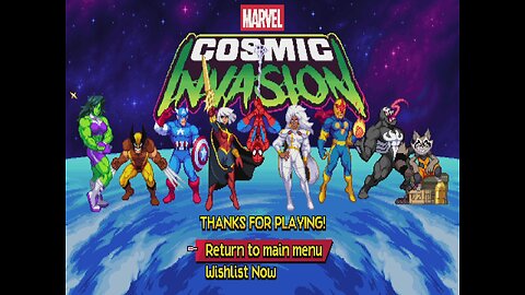 Marvel's Cosmic Invasion Demo And The 9 Playable Characters. With Commentary.