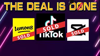 Tiktok FINALLY Sold! | The Final Tiktok Ban Update FOR GOOD This Time!
