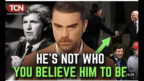 Listen Carefully: Ben Shapiro Drops BOMBSHELL Details About Who Tucker Carlson Really Is!