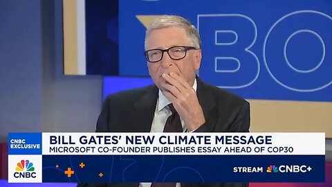 Hmm... Bill Gates BACKS AWAY From His Climate Change Alarmism 🤔