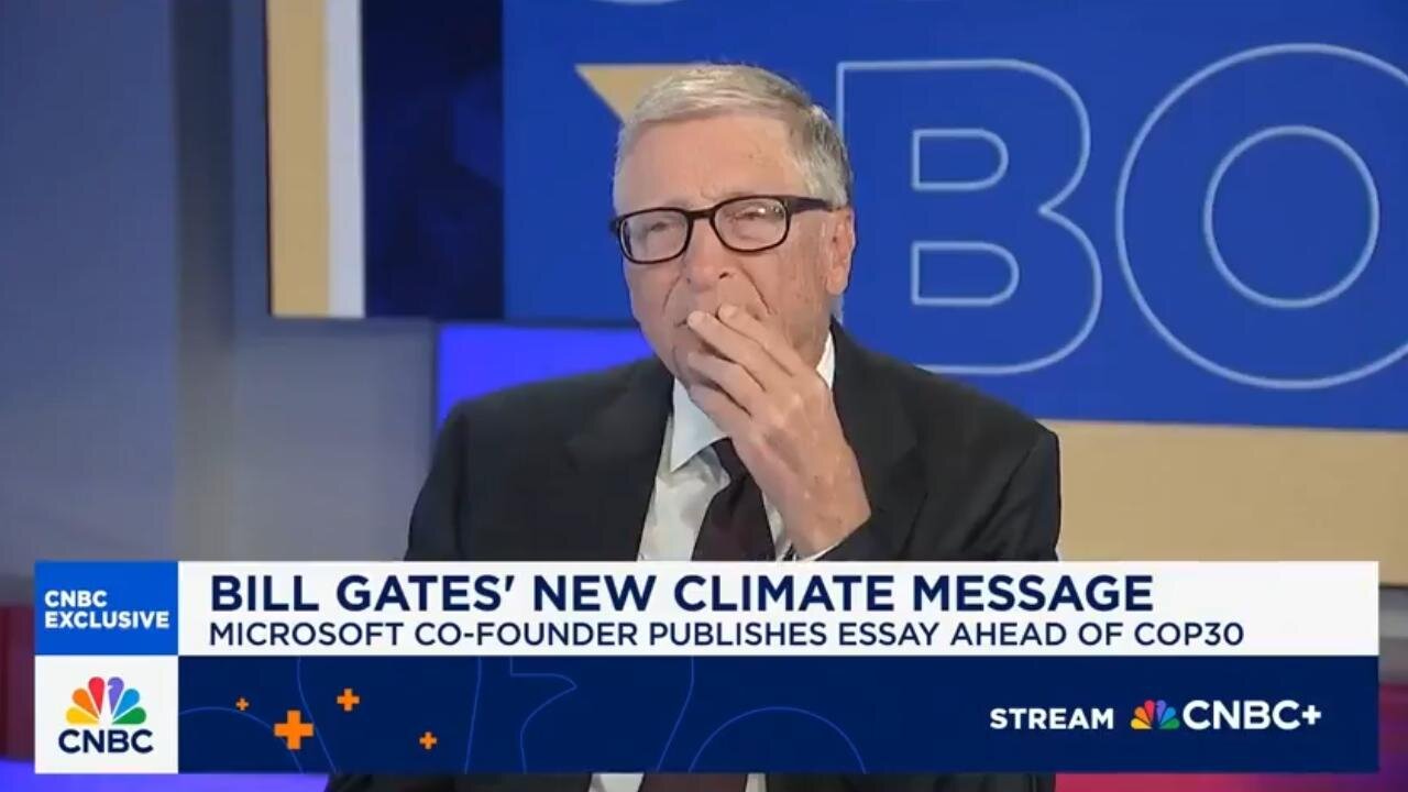 Hmm... Bill Gates BACKS AWAY From His Climate Change Alarmism 🤔