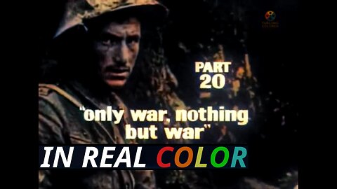 🎖️ The Great War — BBC Documentary (1964) — Episode 20 — Only War, Nothing But War — In Real Color