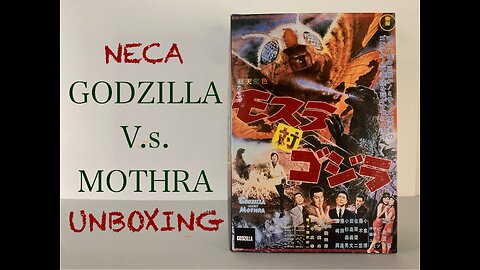 Unboxing - Neca - Godzilla Vs Mothra - Review