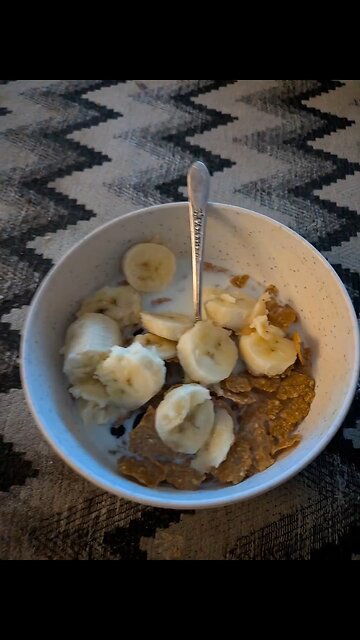 my breakfast and lunch