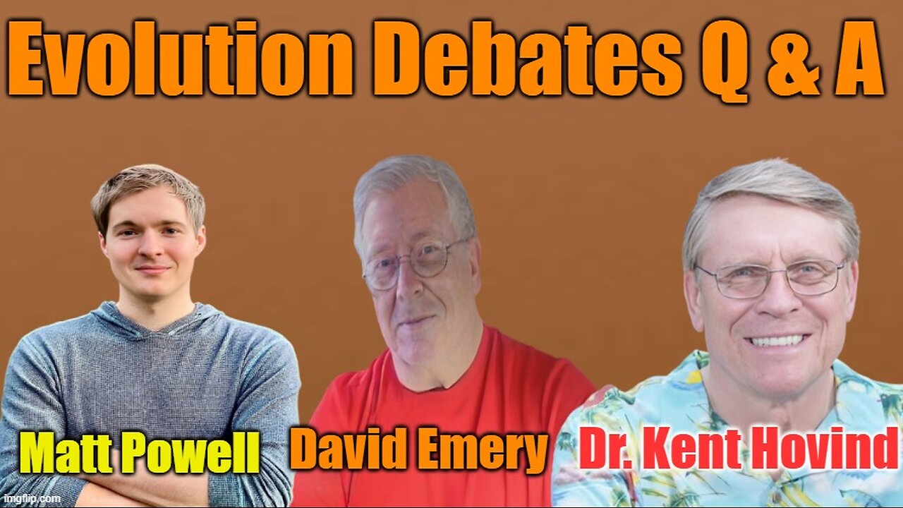 Evolution Debates Question & Answers With David Emery vs Kent Hovind And Matt Powell