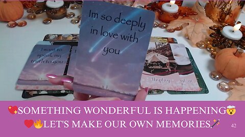 💖SOMETHING WONDERFUL IS HAPPENING🤯❤️‍🔥LET'S MAKE OUR OWN MEMORIES🪄COLLECTIVE LOVE TAROT💓