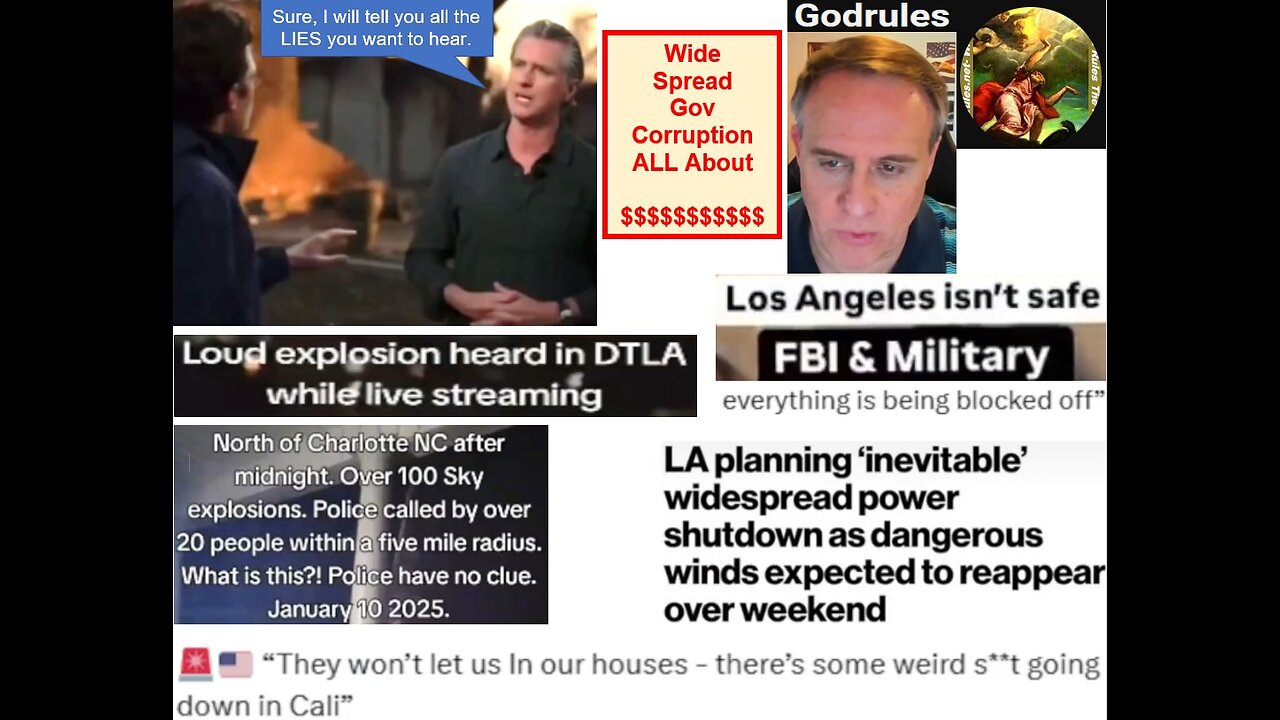 WW3 Update: LA Situation Getting Crazier.. Loud Booms And Strange Things Happening 33m