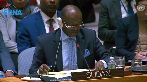 Al-Harith presents Sudan's statement before the UNSC in light of the RSF massacres in El Fasher