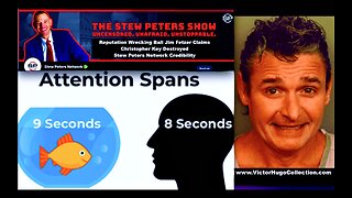 Jim Fetzer Ruins Stew Peters Network Credibility Using Mentally Handicapped Cuck Christopher Key ADD