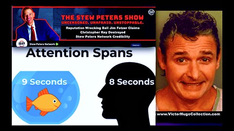 Jim Fetzer Ruins Stew Peters Network Credibility Using Mentally Handicapped Cuck Christopher Key ADD