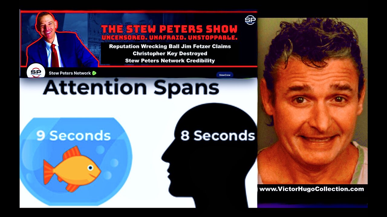 Jim Fetzer Ruins Stew Peters Network Credibility Using Mentally Handicapped Cuck Christopher Key ADD