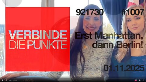 Verbinde die Punkte #1007 - Erst Manhattan, dann Berlin! (921730 01.11.2025)