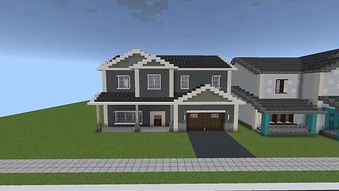 How To Build A Suburban House In Minecraft