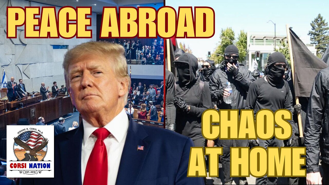 Historic Trump Peace Deal Brings Middle East Hope | FBI Probes Antifa Donors