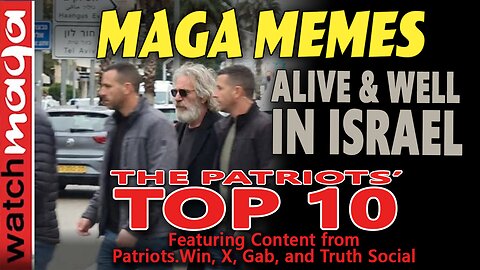 Alive & Well in Israel: PATRIOTS' TOP 10 - Epstein Files: DOJ Emails Prove He's ALIVE in Israel?