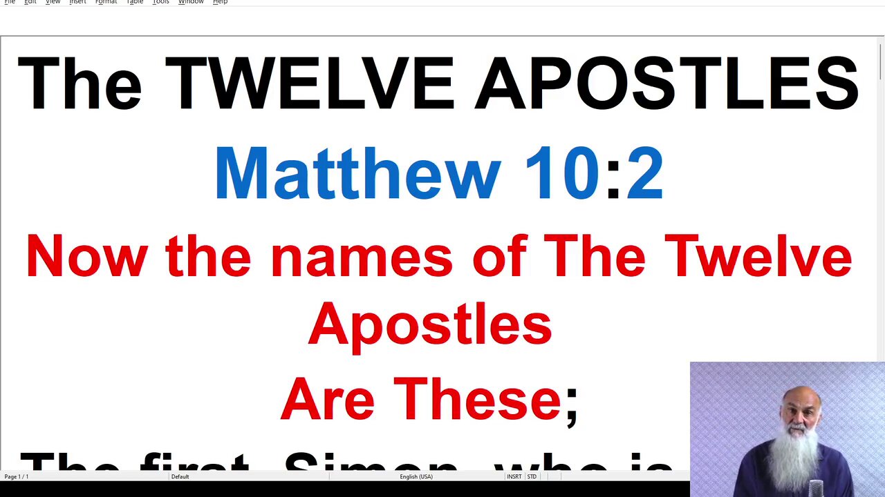 THE TWELVE APOSTLES