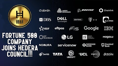 Fortune 500 Company Joins Hedera Council!!!