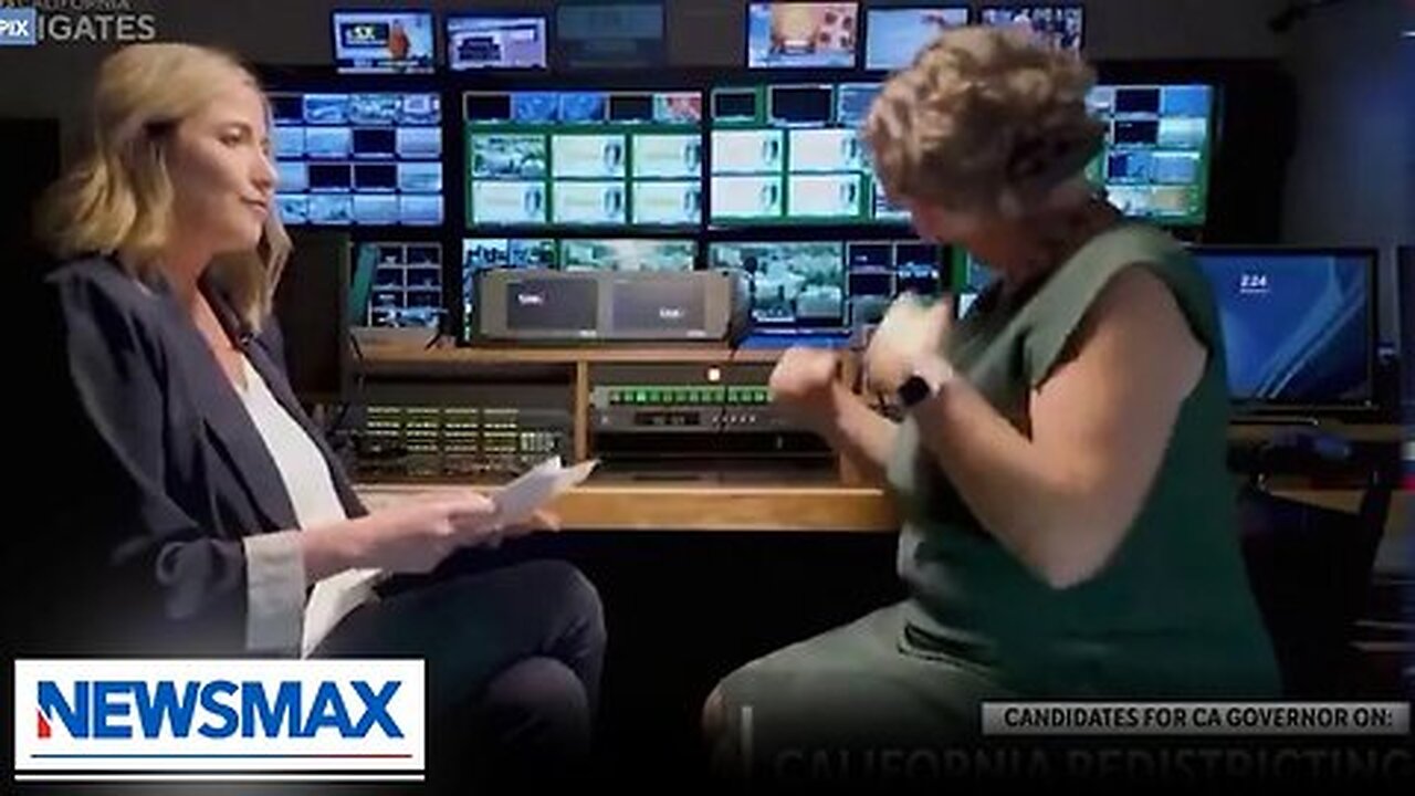 Crazy Democrat Candidate for Governor of California has a Tantrum in Live Interview