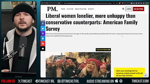 Liberal Women Are UNHAPPY, Study Says Conservative Women WAY HAPPIER, Liberals Also UNWELL