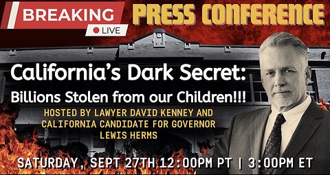 LEWIS HERMS' PRESS CONFERENCE STREAM