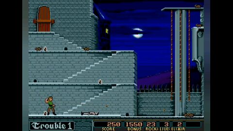 Two Minute Game Review : Dark Castle on the Sega Genesis