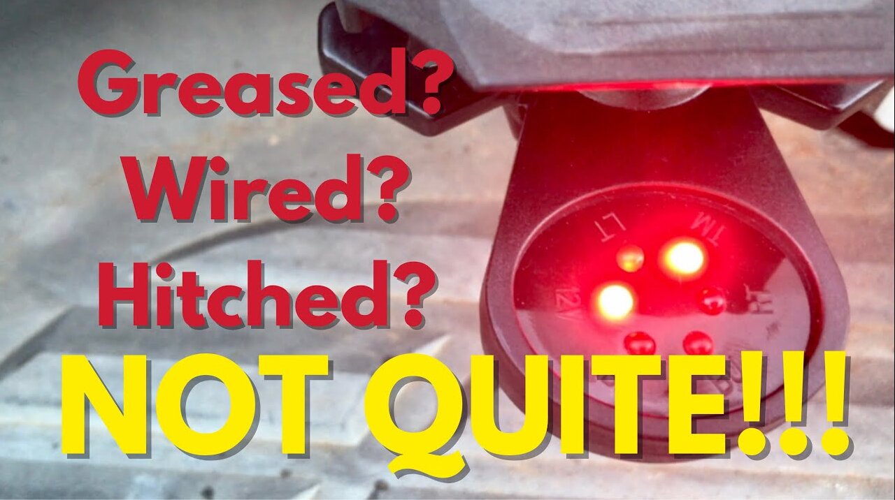 Getting My Trailer Ready (Sort Of) | Greasing Axles, Wiring Issues & Brake System Install