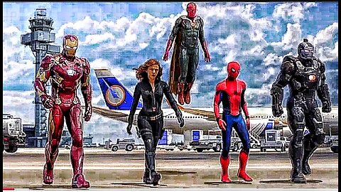 Team Iron Man vs Team Cap - Airport Battle Scene | Captain America: Civil War