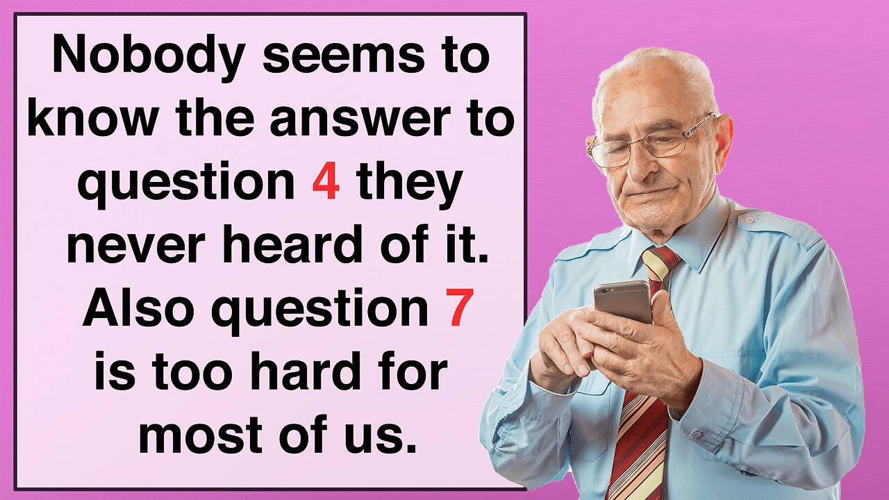 Unbeatable Knowledge Test