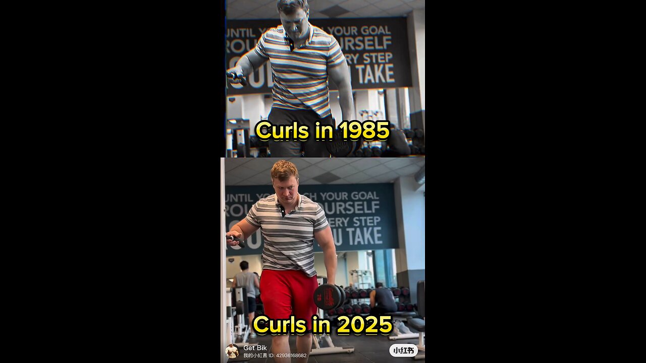 😰CURLS IN 1985 VS 2025😟