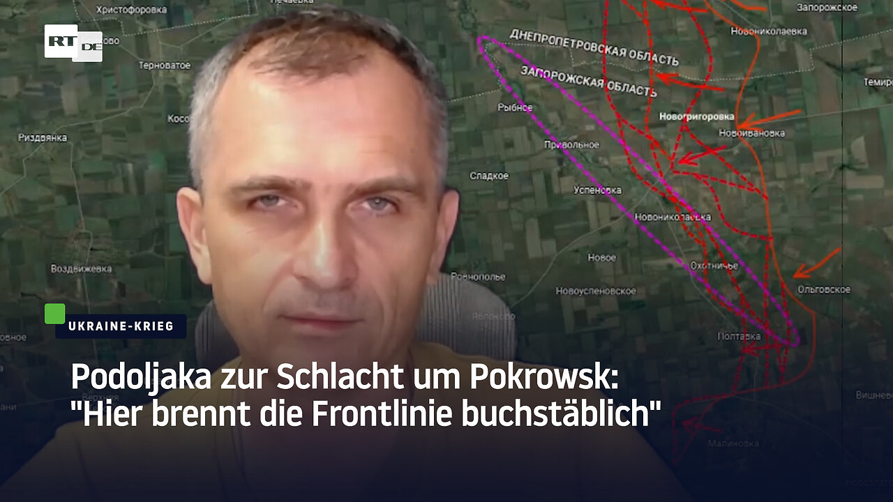 Podoljaka zur Schlacht um Pokrowsk: "Hier brennt die Frontlinie buchstäblich"