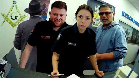 Jewish controlled freemason police doing assignments wake up to the eyes and ears of the state