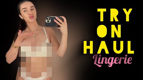 [4K] TRY ON HAUL WITH Alisa | GET READY WITH ME | LINGERIE 2025